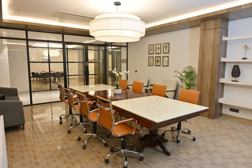 Grand opening of the clubhouse at Hampton Homes